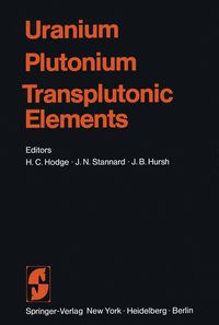 Produktbild: Uranium &middot; Plutonium Transplutonic Elements
