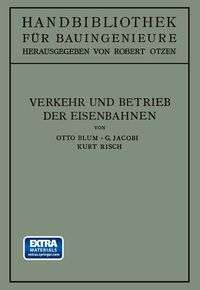 Produktbild: Verkehr und Betrieb der Eisenbahnen