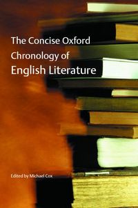 Produktbild: The Concise Oxford Chronology of English Literature