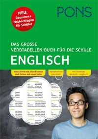 Produktbild: PONS Das gro&szlig;e Verbtabellen-Buch f&uuml;r die Schule Englisch