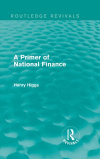 Produktbild: A Primer of National Finance