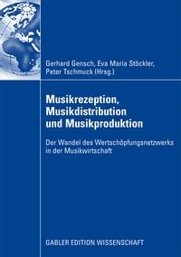Produktbild: Musikrezeption, Musikdistribution und Musikproduktion