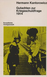 Produktbild: Gutachten zur Kriegsschuldfrage 1914
