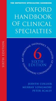 Produktbild: Oxford Handbook of Clinical Specialties