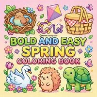 Produktbild: Bold & Easy Spring Coloring Book