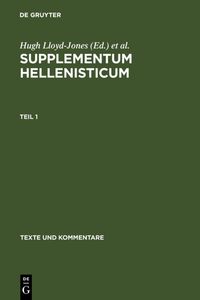 Produktbild: Supplementum Hellenisticum