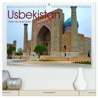 Produktbild: Usbekistan, Perlen der Seidenstra&szlig;e (hochwertiger Premium Wandkalender 2026 DIN A2 quer), Kunstdruck in Hochglanz