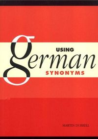 Produktbild: Using German Synonyms
