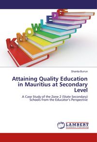 Produktbild: Attaining Quality Education in Mauritius at Secondary Level
