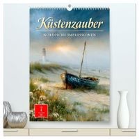 Produktbild: K&uuml;stenzauber - Nordische Impressionen (hochwertiger Premium Wandkalender 2027 DIN A2 hoch), Kunstdruck in Hochglanz
