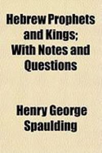 Produktbild: Hebrew Prophets and Kings; With Notes and Questions