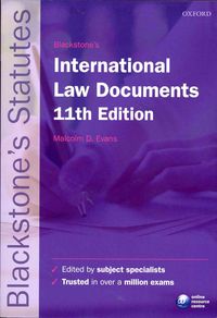 Produktbild: Blackstone's International Law Documents