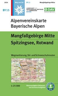 Produktbild: Mangfallgebirge Mitte, Spitzingsee, Rotwand