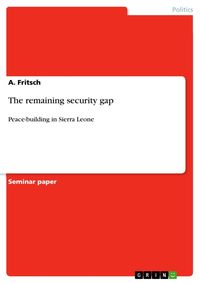 Produktbild: The remaining security gap