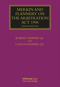 Produktbild: Merkin and Flannery on the Arbitration Act 1996