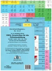 Produktbild: D&uuml;rckheimRegister&reg; VSPA -Alles- D&uuml;rckheimRegister&reg; MIT Stichworten