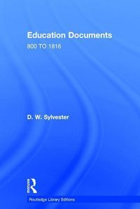 Produktbild: Sylvester, D: Education Documents