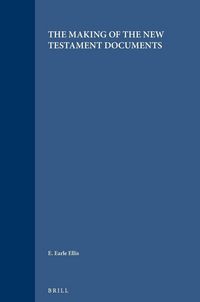 Produktbild: The Making of the New Testament Documents