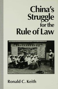 Produktbild: China&rsquo;s Struggle for the Rule of Law