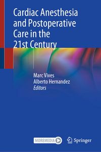 Produktbild: Cardiac Anesthesia and Postoperative Care in the 21st Century