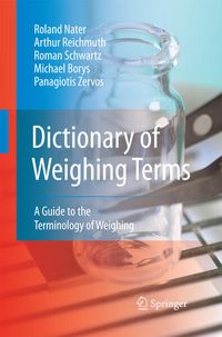 Produktbild: Dictionary of Weighing Terms