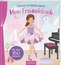 Produktbild Sticker-Anziehpuppen – Mein Freundebuch (Ballerina)