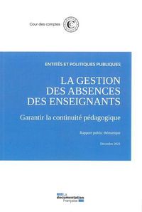 Produktbild: La Gestion des Absences des Enseignants Garantir la Continuite
