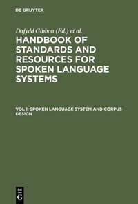 Produktbild: Spoken Language System and Corpus Design