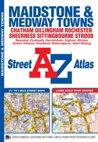 Produktbild: A-Z Maps: Maidstone and Medway Towns A-Z Street Atlas