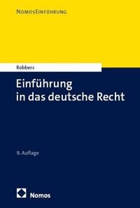 Produktbild: Einf&uuml;hrung in das deutsche Recht