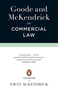 Produktbild: Goode and McKendrick on Commercial Law
