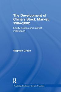 Produktbild: The Development of China's Stockmarket, 1984-2002