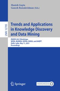 Produktbild: Trends and Applications in Knowledge Discovery and Data Mining