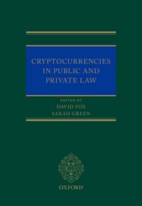 Produktbild: Cryptocurrencies in Public and Private Law