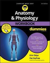 Produktbild: Anatomy & Physiology Workbook For Dummies with Online Practice