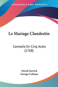 Produktbild: Le Mariage Clandestin