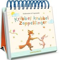 Produktbild: Kl. Spiralaufstellbuch: Kribbel krabbel Zappelfinger