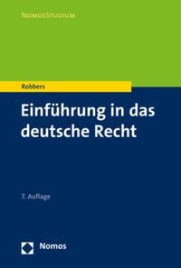 Produktbild: Einf&uuml;hrung in das deutsche Recht