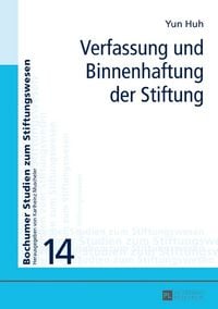 Produktbild: Verfassung und Binnenhaftung der Stiftung