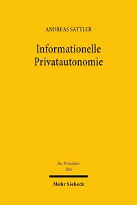 Produktbild: Informationelle Privatautonomie
