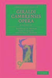 Produktbild: Giraldus, C: Giraldi Cambrensis opera 8 Volume Set