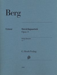 Bild vom Artikel Berg, Alban - Streichquartett op. 3 vom Autor Alban Berg