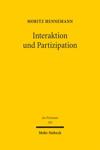 Produktbild: Interaktion und Partizipation