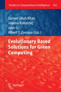 Produktbild: Evolutionary Based Solutions for Green Computing