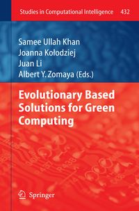 Produktbild: Evolutionary Based Solutions for Green Computing