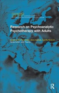 Produktbild: Kachele, H: Research on Psychoanalytic Psychotherapy with Ad