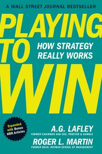 Produktbild: Playing to Win, Expanded with Bonus HBR Articles