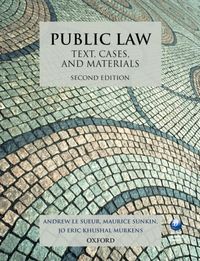 Produktbild: Le Sueur, A: Public Law: Text, Cases, and Materials