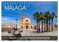 Produktbild: Malaga - andalusische Mittelmeerk&uuml;ste (Tischkalender 2027 DIN A5 quer), CALVENDO Monatskalender