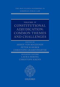 Produktbild: The Max Planck Handbooks in European Public Law